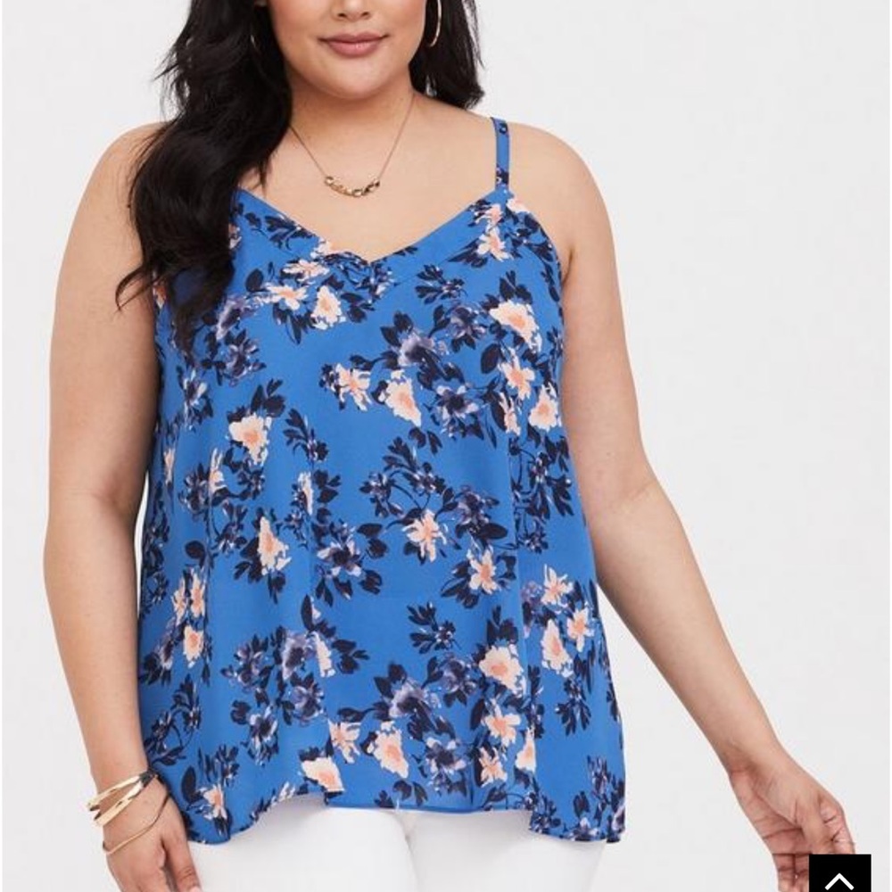 Torrid Sophie Georgette Swing Cami